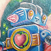 Tattoos - 50's Robot - 60877